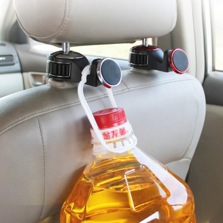 2 PCS Car Multifunctional Rear Headrest Mobile Phone Hook(Three Generation Magnetic Blue) - Auto Fastener & Clips by PMC TechLife | Online Shopping South Africa | PMC TechLife | Buy Now Pay Later Mobicred