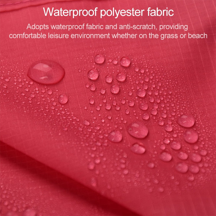 Outdoor Portable Waterproof Picnic Camping Mats Beach Blanket Mattress Mat 100cm*140cm(Black) - Camping Mats by PMC TechLife | Online Shopping South Africa | PMC TechLife