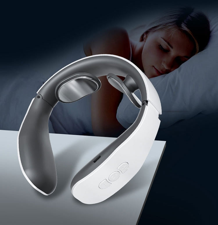 Cervical Massager Electromagnetic Pulse Heating Neck Protector, Style:Charging Remote Heating - free shipping - PMC TechLife - Order now!
