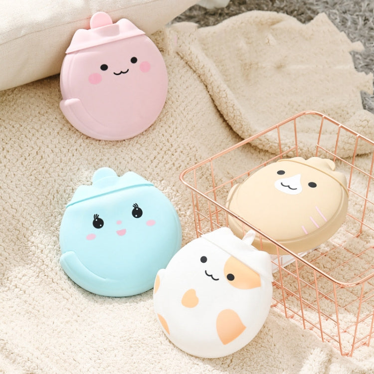 Cartoon Silicone Mini Warm Belly Warm Palace Water Injection Explosion-Proof Warm Water Bag(Sky Blue) - Hot Water Bags by PMC TechLife | Online Shopping South Africa | PMC TechLife | Buy Now Pay Later Mobicred