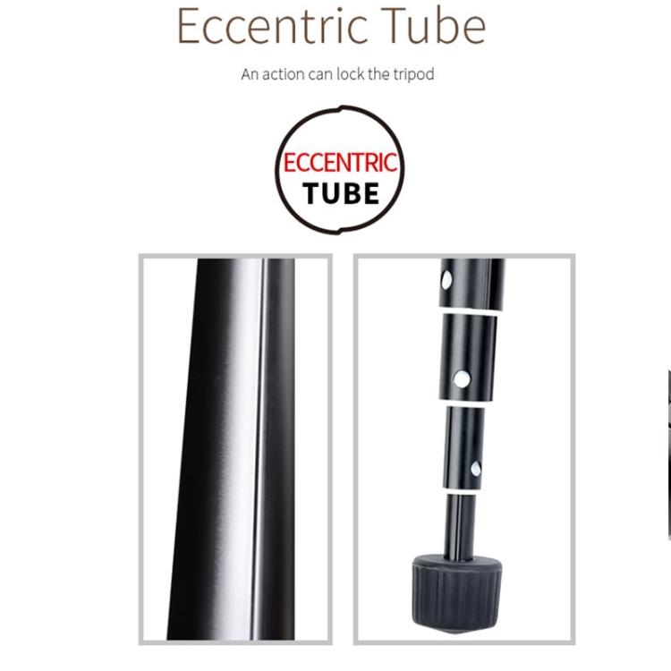 Xiletu FM5S-MINI 5-Section Folding Legs Mini Desktop Tripod Mount(Red) - free shipping - PMC TechLife - Order now!