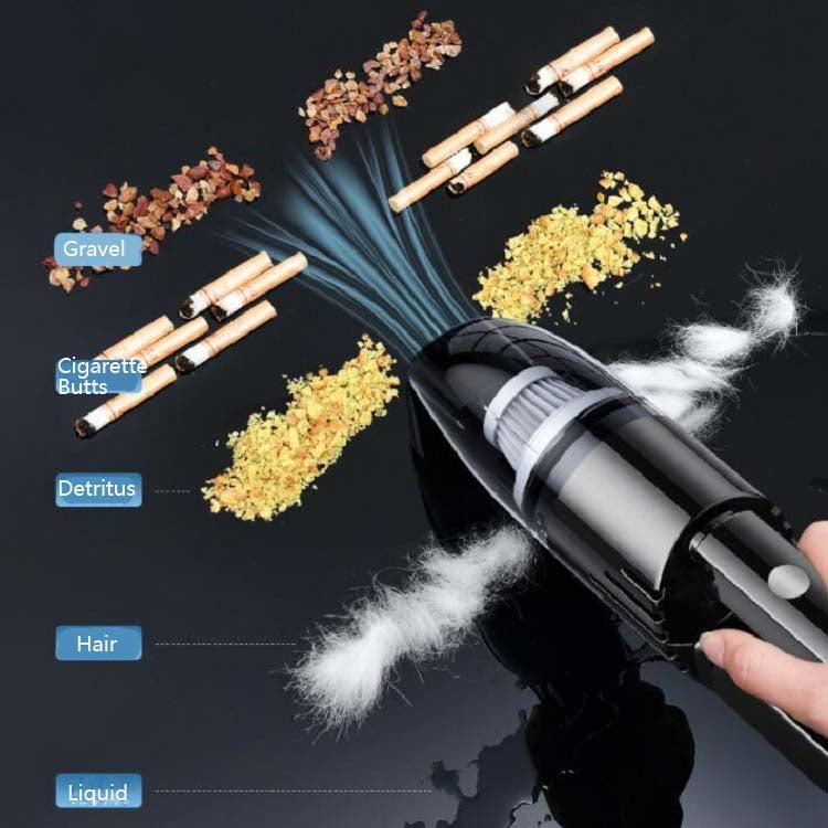 120W Car Vacuum Cleaner Car Small Mini Internal Vacuum Cleaner, Specification:Wireless, Style:Turbine Motor - free shipping - PMC TechLife - Order now!