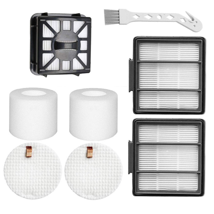 8 PCS/Set Vacuum Cleaner Filter Set For Shark IQ R101AE IQ R101 / RV1001 - For Shark Accessories by PMC TechLife | Online Shopping South Africa | PMC TechLife | Buy Now Pay Later Mobicred