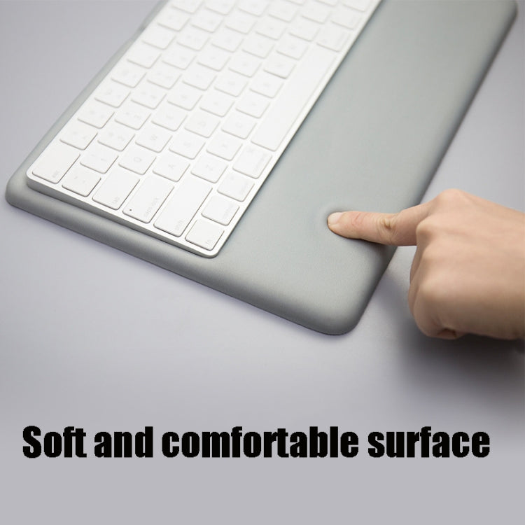 Wireless Keyboard Support Memory Foam Silicone Wrist Pad Base for Apple Magic Keyboard 2, Size:L(Grey) - Other Accessories by PMC Jewellery | Online Shopping South Africa | PMC Jewellery | Buy Now Pay Later Mobicred
