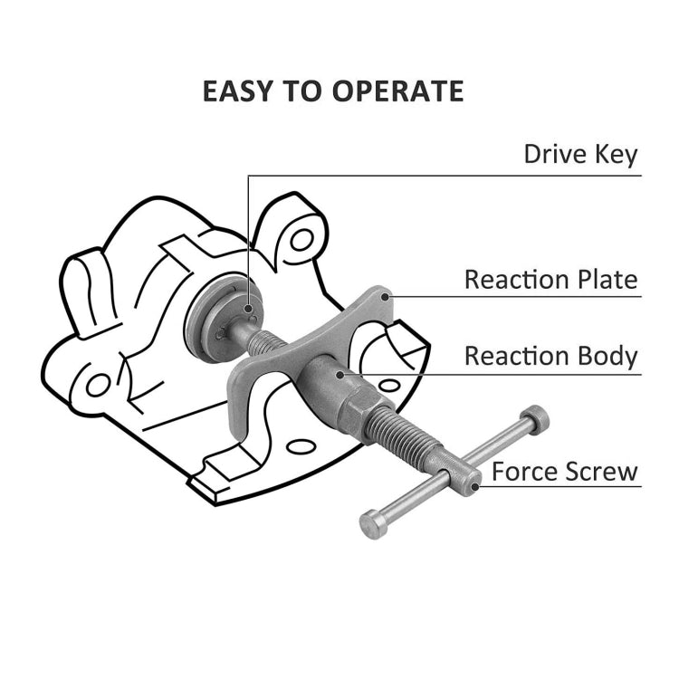 21 In 1 Positive And Negative Teeth Brake Group Disc Brake Pads Car Brake Adjuster Brake Cylinder Adjustment Tool - Hand Tool Sets by PMC TechLife | Online Shopping South Africa | PMC TechLife | Buy Now Pay Later Mobicred