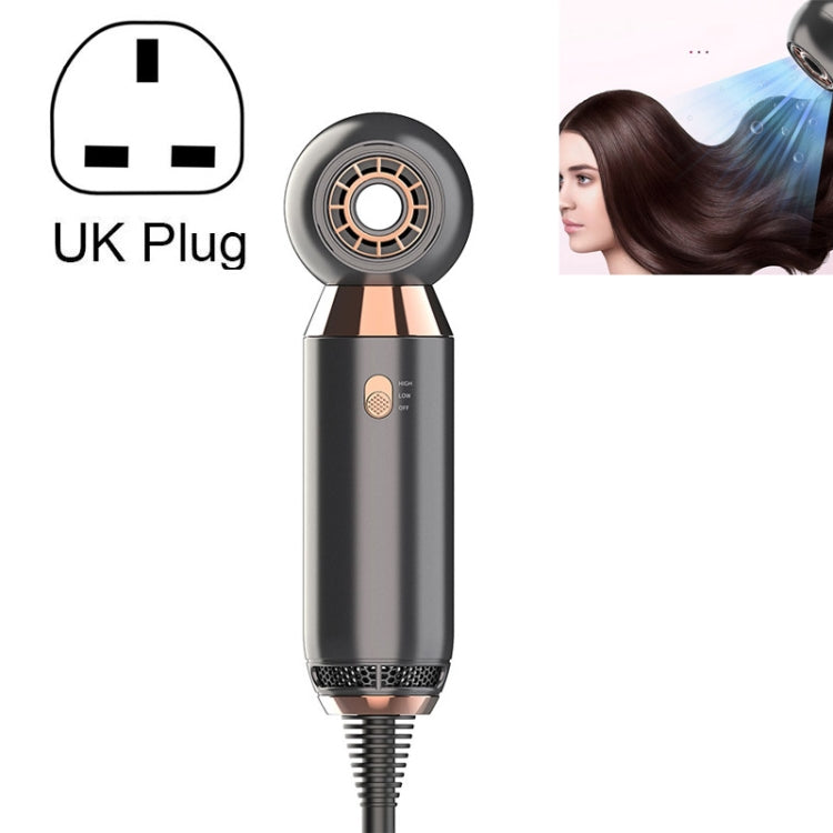 Mdjc-806 Travel Leafless Mini Hair Dryer Hotel Wall-Mounted Hair Dryer(UK Plug) - free shipping - PMC TechLife - Order now!