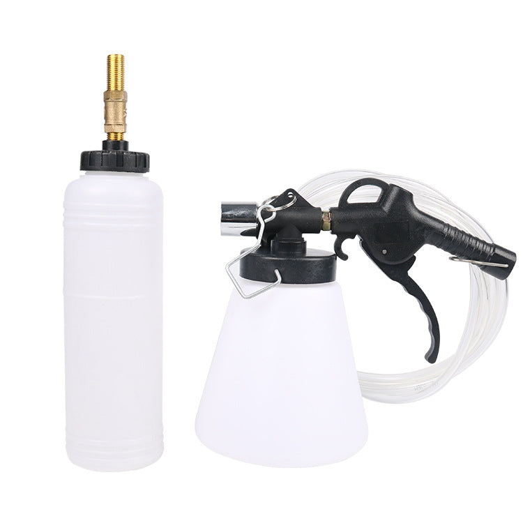 Pneumatic Brake Fluid Changer Automobile Brake Fluid Replacement Joint Filler Emptying Tool Brake Fluid Change Tool, Style:Double Pot - Hand Tool Sets by PMC TechLife | Online Shopping South Africa | PMC TechLife | Buy Now Pay Later Mobicred