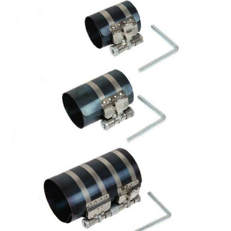 2 PCS Piston Ring Compressor Shrinker Piston Ring Installation Tool Engine Repair Tool, Specification: 6 inch - Engine Fittings by PMC TechLife | Online Shopping South Africa | PMC TechLife | Buy Now Pay Later Mobicred