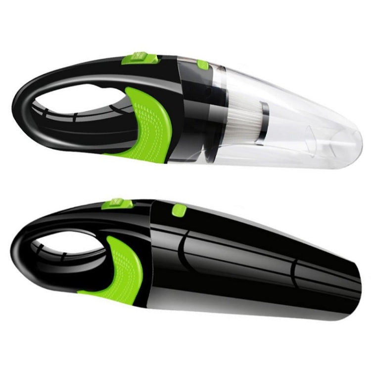 Wireless Car Vacuum Cleaner Handheld Mini Vacuum Cleaner Super Suction Wet And Dry Dual Use Portable Vacuum Cleaner(Transparent+Green) - free shipping - PMC TechLife - Order now!