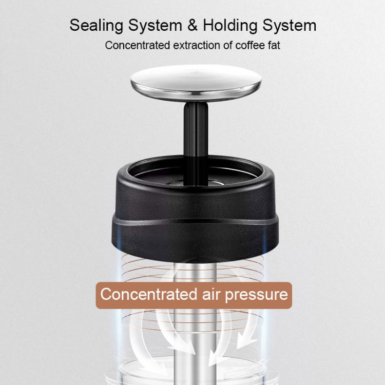 Portable Hand Pressure Espresso Machine Outdoor Accompanying Mini Coffee Cup(White) - free shipping - PMC TechLife - Order now!