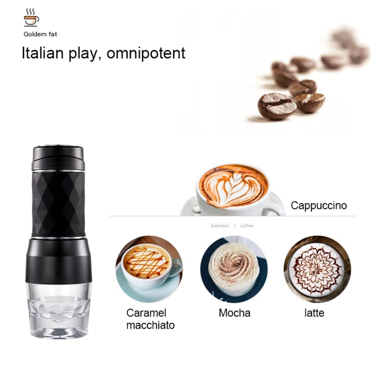 Portable Hand Pressure Espresso Machine Outdoor Accompanying Mini Coffee Cup(White) - free shipping - PMC TechLife - Order now!