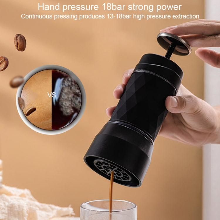 Portable Hand Pressure Espresso Machine Outdoor Accompanying Mini Coffee Cup(White) - free shipping - PMC TechLife - Order now!