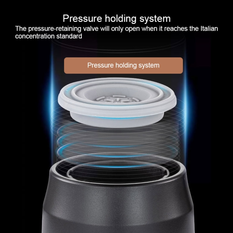 Portable Hand Pressure Espresso Machine Outdoor Accompanying Mini Coffee Cup(Black) - free shipping - PMC TechLife - Order now!
