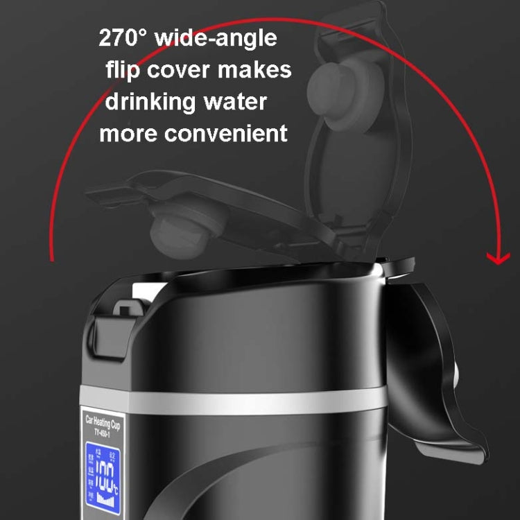 450ml Car Heating Water Bottle Thermos Mug Car Truck Universal Boiling Water Cup, Style:Car Models(Black) - free shipping - PMC Jewellery - Order now!