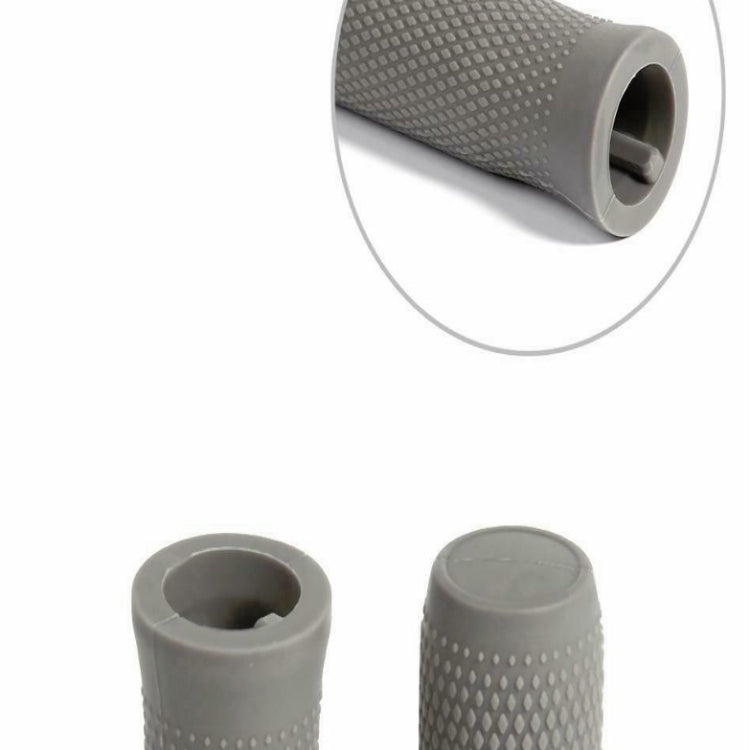 A Pair For Xiaomi Electric Scooter Silicone Car Handles Replace Non-slip Car Handles, Size:One Size(Light Grey) - free shipping - PMc TechLife - Order now!