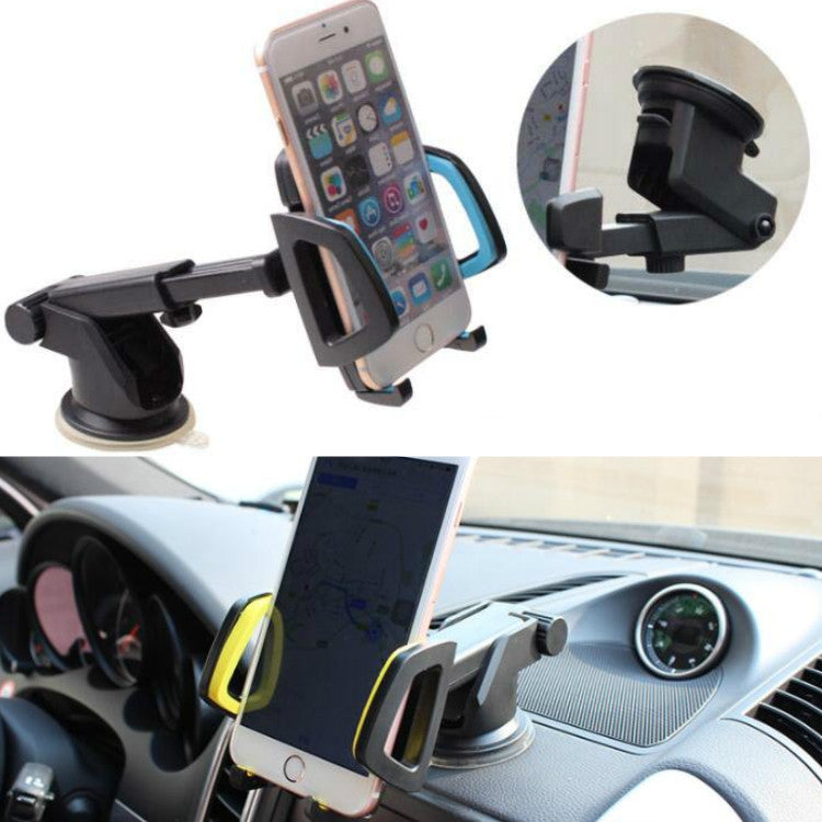 Car Phone Holder Car Air Outlet Mobile Phone Holder Suction Cup Navigation Instrument Panel General, Style:2 in 1(Red) - free shipping - PMC Jewellery - Order now!
