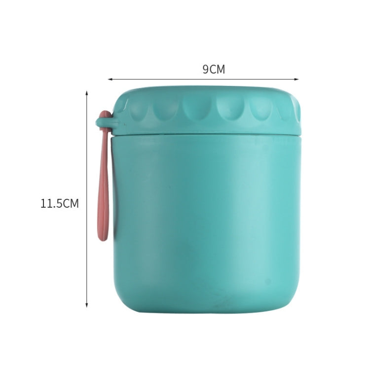 Stainless Steel Soup Cup Soup Pot Lunch Box Portable Thermos Cup(Green) - free shipping - PMC TechLife - Order now!