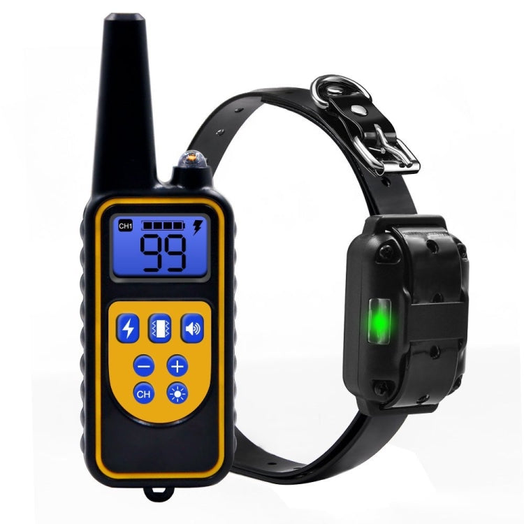 Bark Stopper Dog Training Device Dog Collar with Electric Shock Vibration Warning(US Plug) - Training Aids by PMC TechLife | Online Shopping South Africa | PMC TechLife | Buy Now Pay Later Mobicred
