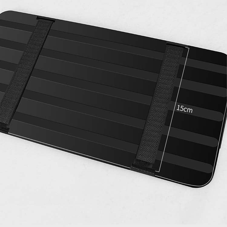 Car Sun Block Glasses Case Document Holder Car Plastic Frame Zipper Type Multi-Function Card Bag Storage Bag(Brown) - Sunglasses & Glasses Clips by PMC Jewellery | Online Shopping South Africa | PMC Jewellery | Buy Now Pay Later Mobicred