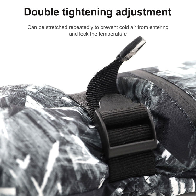 Winter Thermal Ski Gloves Outdoor Waterproof Velvet Gloves Thickening Touch Screen Motorcycle Gloves, Size: L(Black) - Locomotive Gloves by PMc TechLife | Online Shopping South Africa | PMc TechLife | Buy Now Pay Later Mobicred