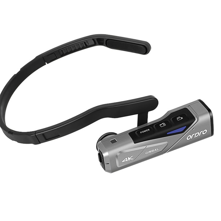 ORDRO EP7 4K Head-Mounted  Auto Focus Live Video Smart Sports Camera, Style:With Remote Control(Silver Black) - Sports Camera by PMC TechLife | Online Shopping South Africa | PMC TechLife | Buy Now Pay Later Mobicred