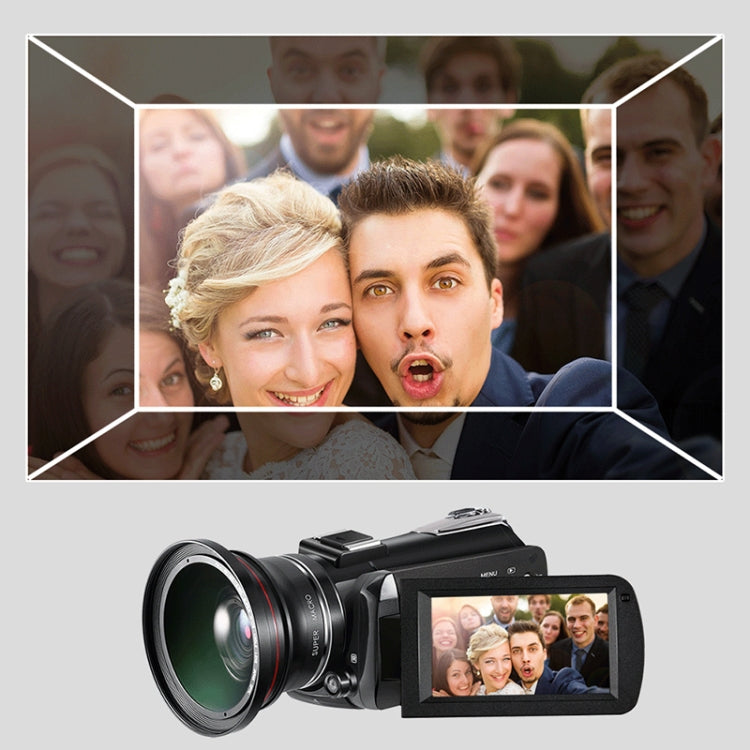 ORDRO AC3 3.1 inch IPS Screen 4K Full HD 13MP Night Vision WiFi Live Camcorder DV Digital Camera, Style:Standard(Black) - free shipping - PMc TechLife - Order now!