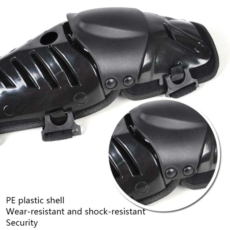 SULAITE Motocross Outdoor Sports Protective Gear Riding Windproof And Anti-Fall Activity Leggings Protector(Black Red) - free shipping - PMC TechLife - Order now!