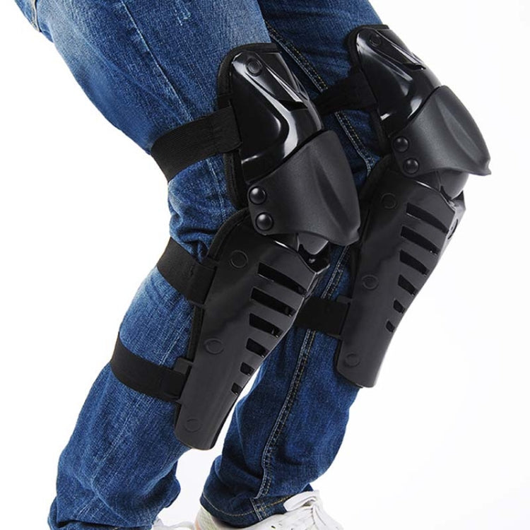 SULAITE Motocross Outdoor Sports Protective Gear Riding Windproof And Anti-Fall Activity Leggings Protector(Black Red) - free shipping - PMC TechLife - Order now!