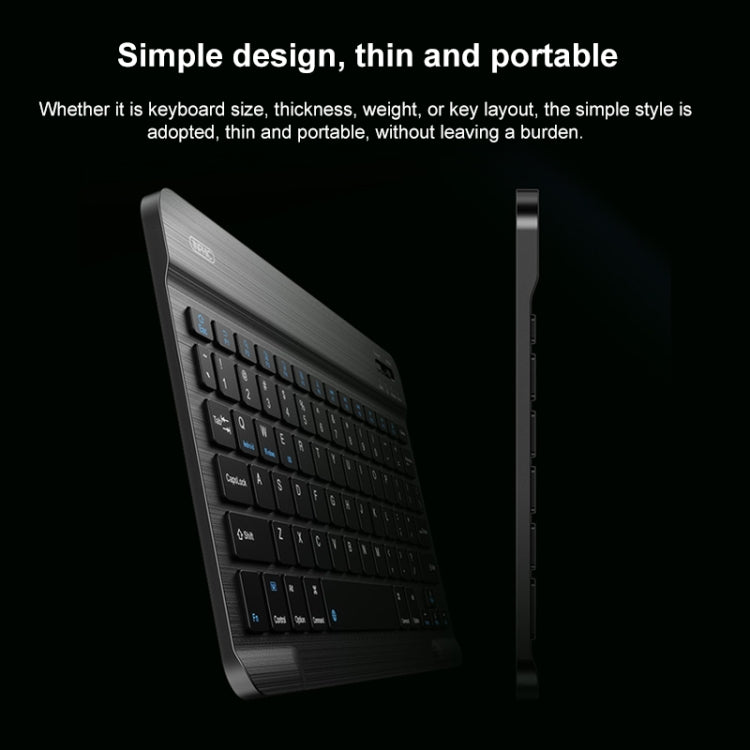 YS-001 7-8 inch Tablet Phones Universal Mini Wireless Bluetooth Keyboard, Style:Only Keyboard(Black) - free shipping - PMC TechLife - Order now!