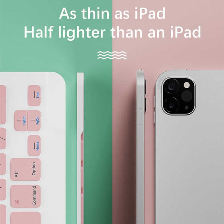 Universal Ultra-Thin Portable Bluetooth Keyboard For Tablet Phones, Size:7 inch(Green Keyboard) - Universal Keyboard by PMC TechLife | Online Shopping South Africa | PMC TechLife