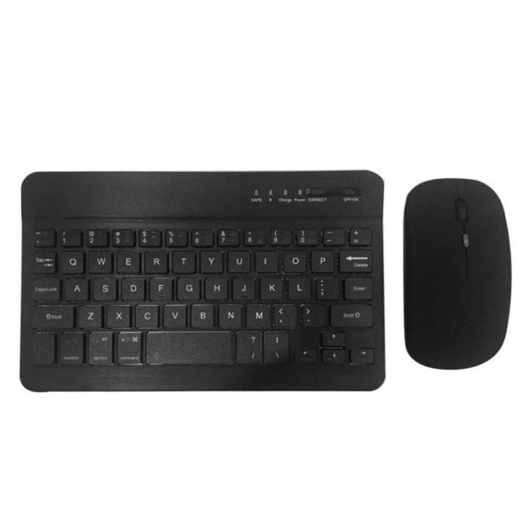 Universal Ultra-Thin Portable Bluetooth Keyboard and Mouse Set For Tablet Phones, Size:10 inch(Black Keyboard + Black Mouse) - free shipping - PMC TechLife - Order now!