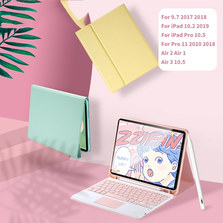 Universal Ultra-Thin Portable Bluetooth Keyboard and Mouse Set For Tablet Phones, Size:10 inch(Pink Keyboard) - Universal Keyboard by PMC TechLife | Online Shopping South Africa | PMC TechLife