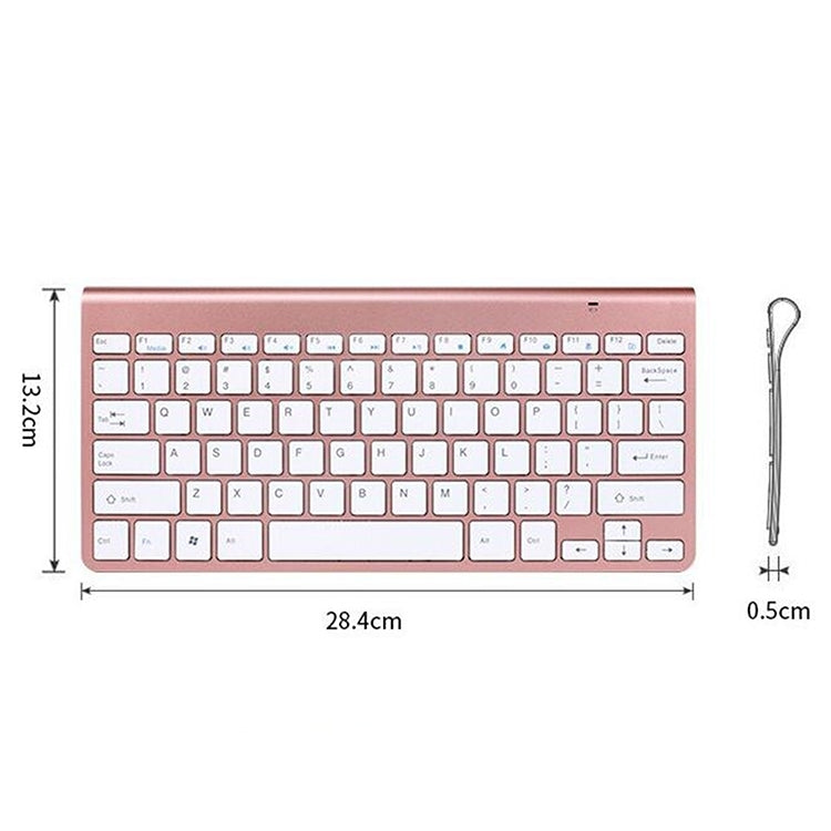 USB External Notebook Desktop Computer Universal Mini Wireless Keyboard Mouse, Style:Keyboard and Mouse Set(Tyrant Gold) - Wireless Keyboard by PMC Jewellery | Online Shopping South Africa | PMC Jewellery | Buy Now Pay Later Mobicred