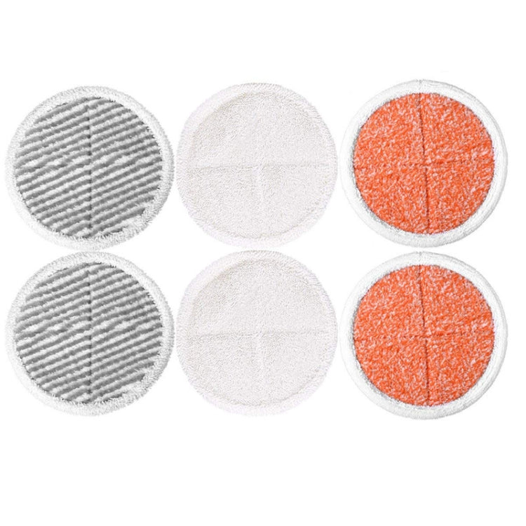 2 PCS Steam Mop Cleaning Replacement Cloth for Bissell 2124/2039A Series(Gray) - free shipping - PMc TechLife - Order now!