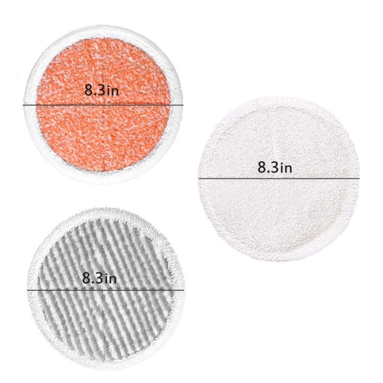 2 PCS Steam Mop Cleaning Replacement Cloth for Bissell 2124/2039A Series(Gray) - free shipping - PMc TechLife - Order now!