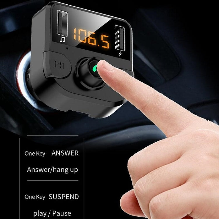 BT36B Car Bluetooth MP3 Music Player Car FM Transmitter Phone Hands-Free(Black Standard) - free shipping - PMC Jewellery - Order now!