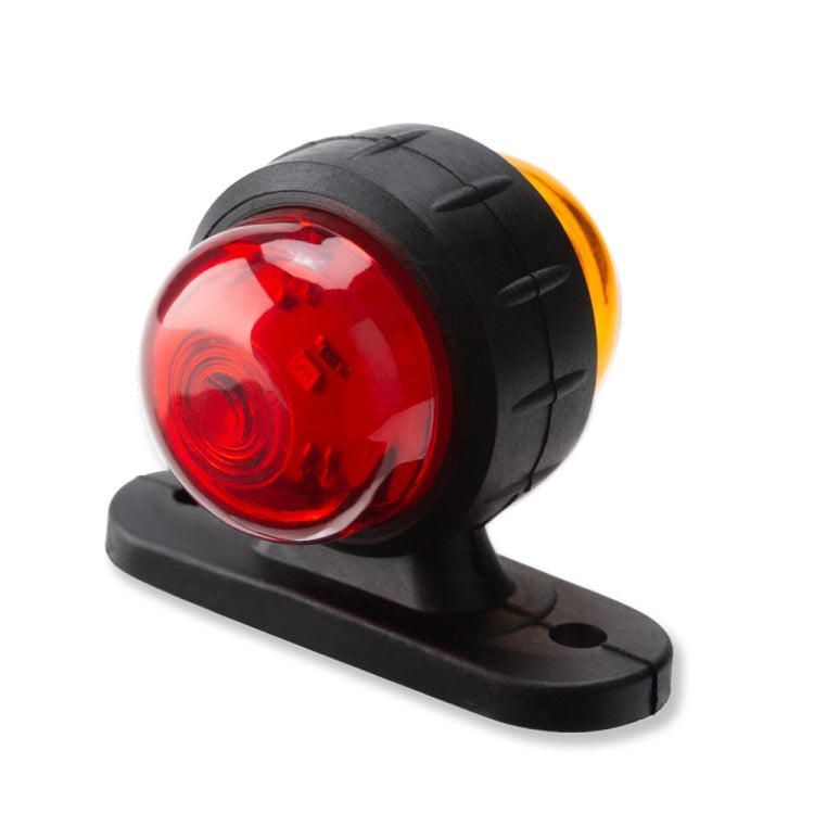 2 PCS R9 12-24V 2 LEDs 2000-4000K Double-Sided Waist Light Truck Side Light Cargo Truck Modification Two-Color Side Tail Light - Clearance Lights by PMC TechLife | Online Shopping South Africa | PMC TechLife | Buy Now Pay Later Mobicred