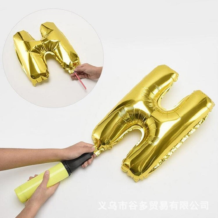 Birthday Party Layout Letter Aluminum Film Balloon Decoration Set(Style Three) - Balloons by PMc TechLife | Online Shopping South Africa | PMc TechLife | Buy Now Pay Later Mobicred