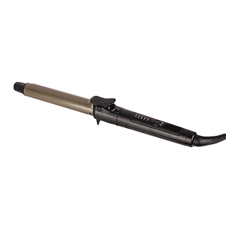 Nano Titanium Hair Curler with LED Digital Temperature Display, Size: 19mm, US Plug - free shipping - PMC TechLife - Order now!