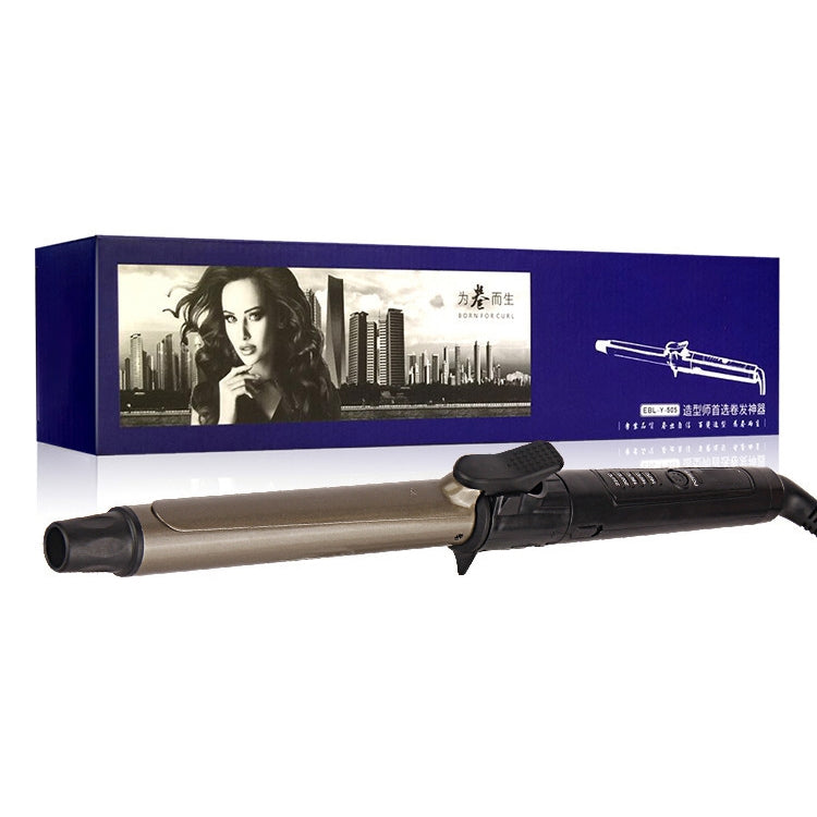 Nano Titanium Hair Curler with LED Digital Temperature Display, Size: 19mm, US Plug - free shipping - PMC TechLife - Order now!