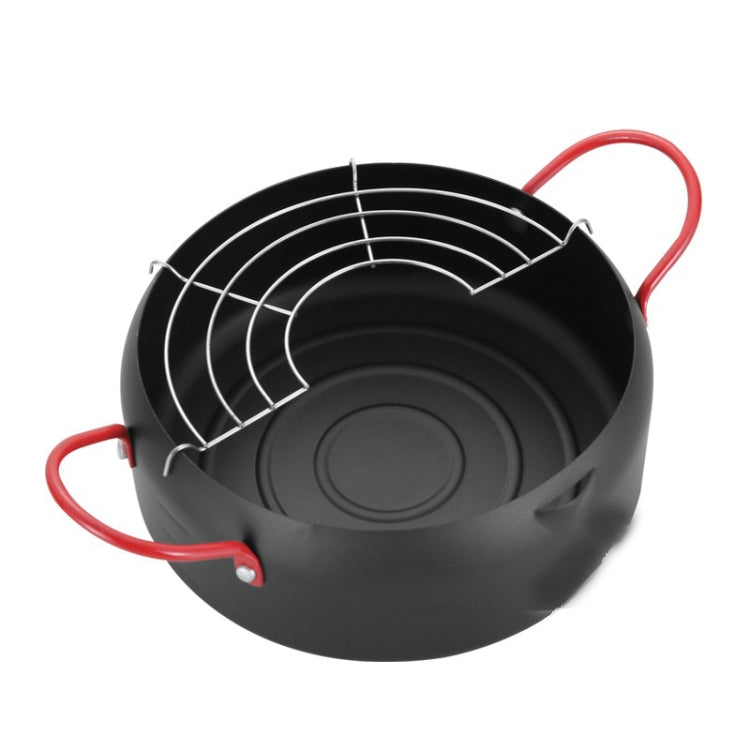 Tempura Hot Pot Household Fryer Pot Non-Stick Pan With Filter Holder, Specification:20cm without Clip - free shipping - PMC TechLife - Order now!