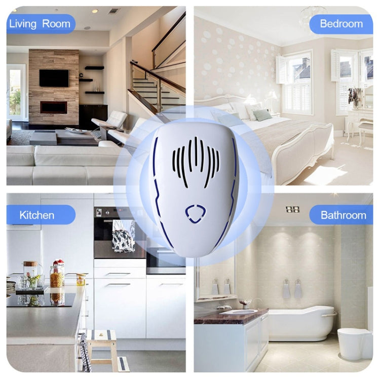 DC-9015 Household Energy-saving Multi-function Variable Frequency Ultrasonic Electronic Mouse and Mosquito Repellent, Style:US Plug(White) - Repellents by PMC TechLife | Online Shopping South Africa | PMC TechLife | Buy Now Pay Later Mobicred