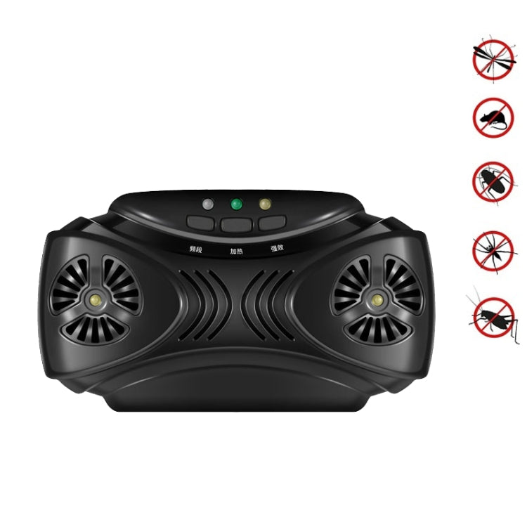 DC-9010 USB Charging Ultrasonic Mosquito Repellent Portable Insect Repellent(Black) - Repellents by PMC TechLife | Online Shopping South Africa | PMC TechLife | Buy Now Pay Later Mobicred
