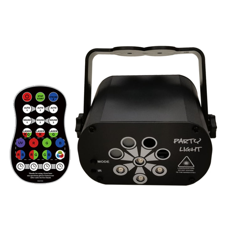 R90 8W UV Mini Laser Light Sound Control Induction Stage Atmosphere Light Bar KTV Laser Light, Specification: USB Plug-in - Stage Lighting by PMc TechLife | Online Shopping South Africa | PMc TechLife | Buy Now Pay Later Mobicred