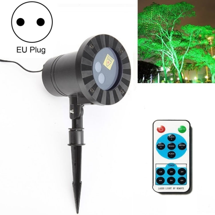 30W Remote Control Outdoor Waterproof Laser Light Garden Decoration Lawn Lamp , Green Light + Red Light(UK Plug) - Street Lights by PMc TechLife | Online Shopping South Africa | PMc TechLife | Buy Now Pay Later Mobicred