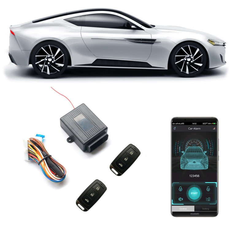 3pcs /Set Car Key-Free Access To The Central Control Lock Mobile Phone APP Control Open And Close The Car Door, Specification: T242 - Remote Control by PMC TechLife | Online Shopping South Africa | PMC TechLife | Buy Now Pay Later Mobicred