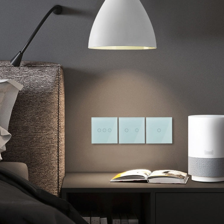 Wifi Wall Touch Panel Switch Voice Control Mobile Phone Remote Control, Model: White 1 Gang (Single Firewire Zigbee) - free shipping - PMC Jewellery - Order now!