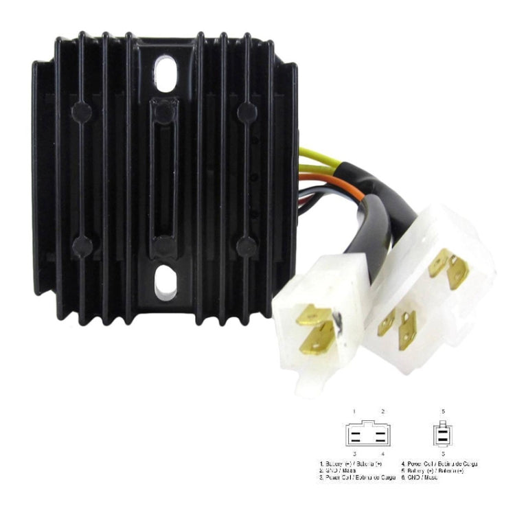 2002.21 Motorcycle Rectifier For Kawasaki AM109462 21066-2071 SH637-12 - Voltage Stabilizer by PMC TechLife | Online Shopping South Africa | PMC TechLife | Buy Now Pay Later Mobicred