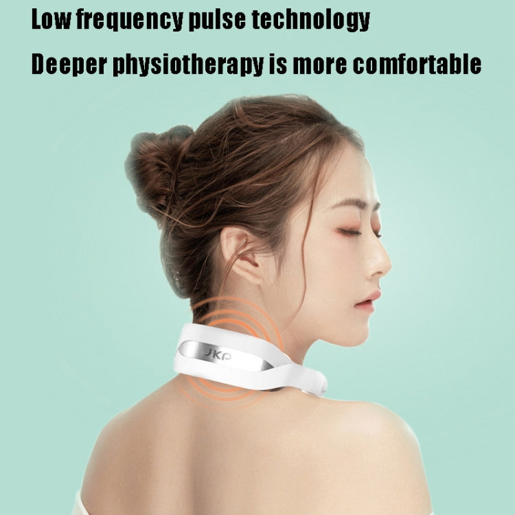 JKP LG-A3 Cervical Vertebra Massager Mini Folding  Meridian Neck Protection Physiotherapy, Size: 159x129x61.5 mm(White) - free shipping - PMC TechLife - Order now!