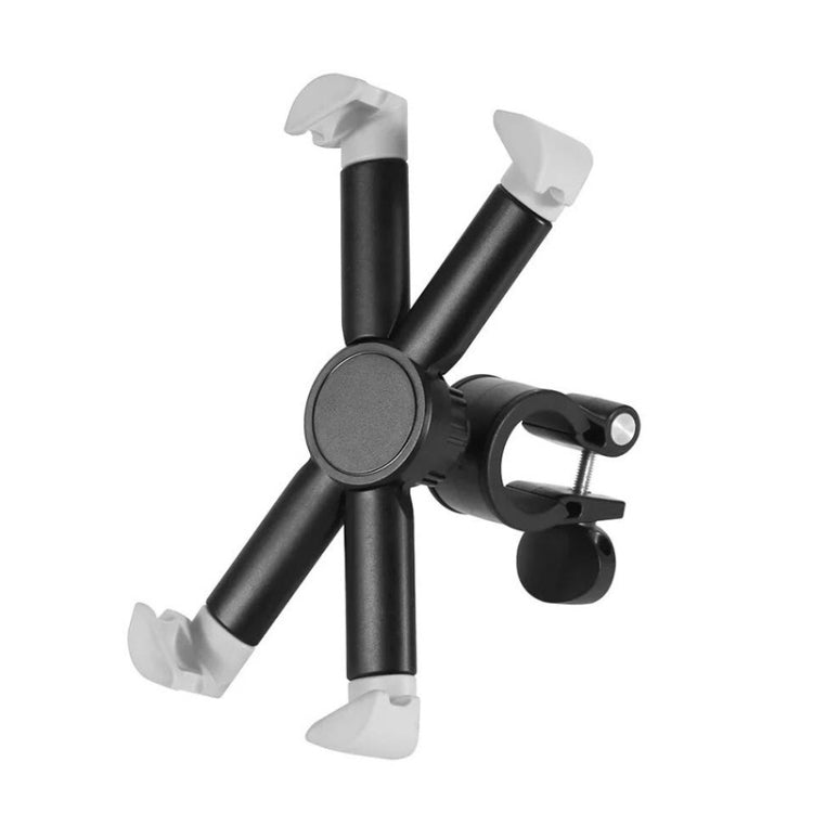 Motorcycle Bicycle Phone Holder Outdoor Riding Equipment Suitable For 4.7-8 Inch Mobile Phone/Tablet(Gray) - Holders by PMC TechLife | Online Shopping South Africa | PMC TechLife | Buy Now Pay Later Mobicred